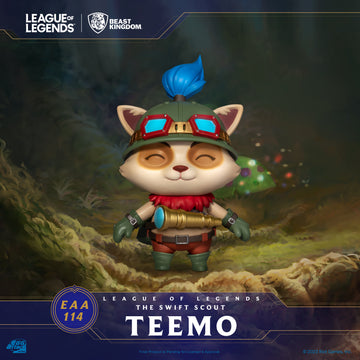 Beast Kingdom EAA-114 RIOT League of Legends The Swift Scout Teemo Egg Attack Action Figure